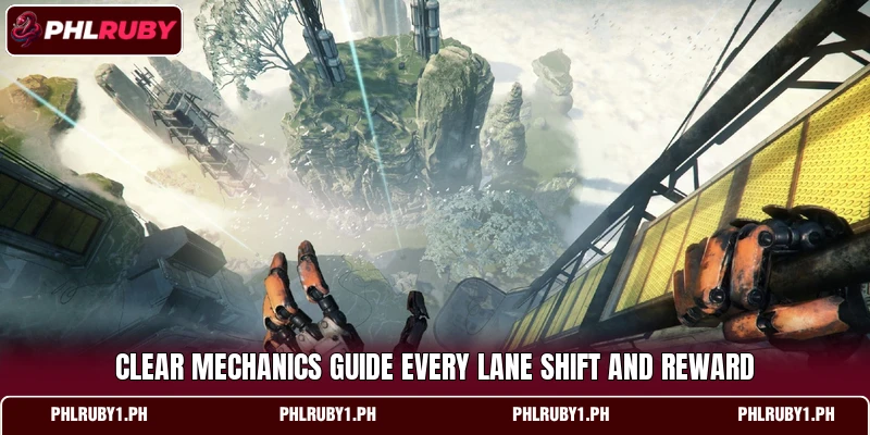 Clear mechanics guide every lane shift and reward