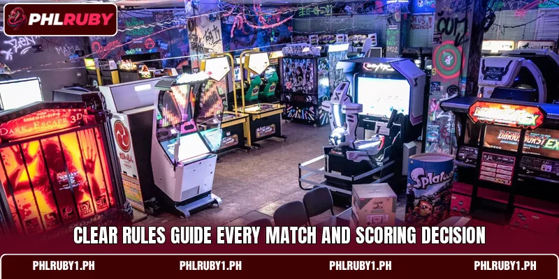 Clear rules guide every match and scoring decision