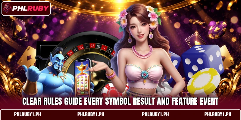 Clear rules guide every symbol result and feature event Clear rules guide every symbol result and feature event