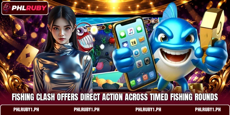 Fishing Clash offers direct action across timed fishing rounds Fishing Clash offers direct action across timed fishing rounds