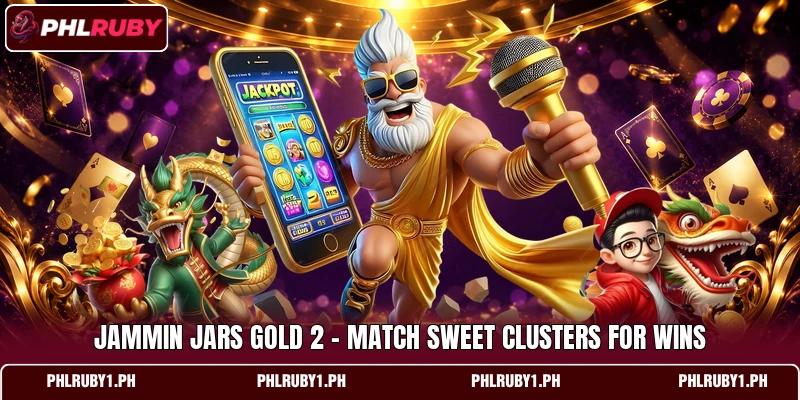 Jammin Jars Gold 2 - Match Sweet Clusters For Wins