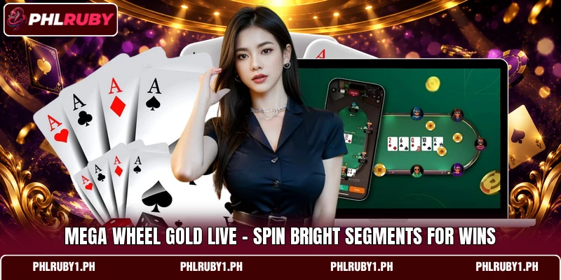Mega Wheel Gold Live - Spin Bright Segments For Wins