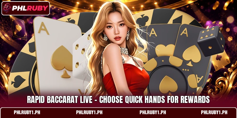 Rapid Baccarat Live - Choose Quick Hands For Rewards