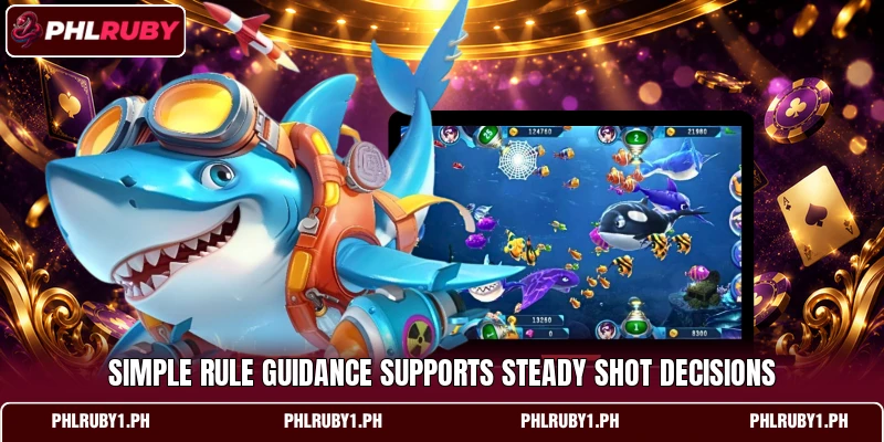 Simple rule guidance supports steady shot decisions
