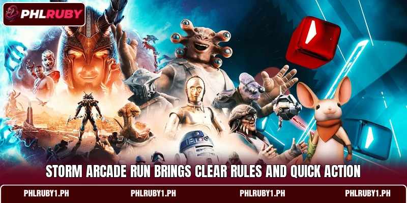 Storm Arcade Run brings clear rules and quick action