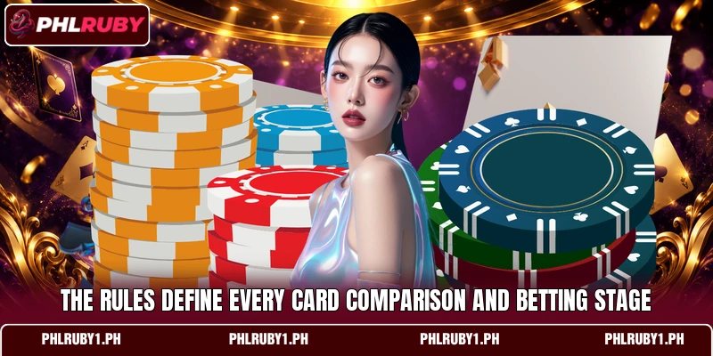 The rules define every card comparison and betting stage The rules define every card comparison and betting stage